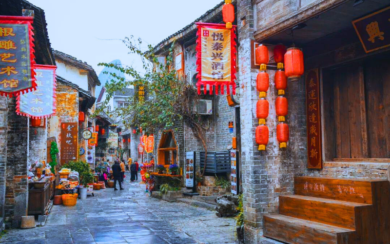 Đại Lý vào mùa thu thêm phần yên bình, dịu dàng