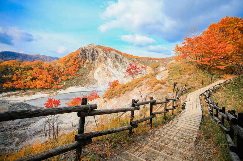 Thiên đường mùa thu tại Hokkaido