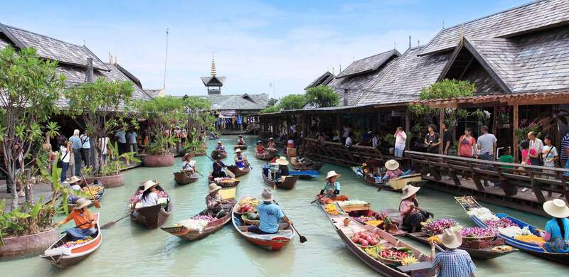 Chợ nổi Pattaya