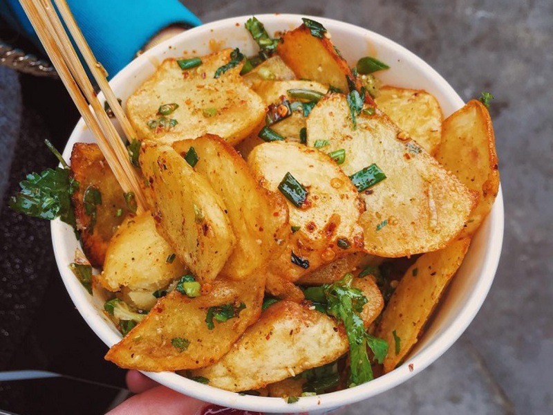 Khoai tây trộn Hà Khẩu Khoai tây trộn Hà Khẩu