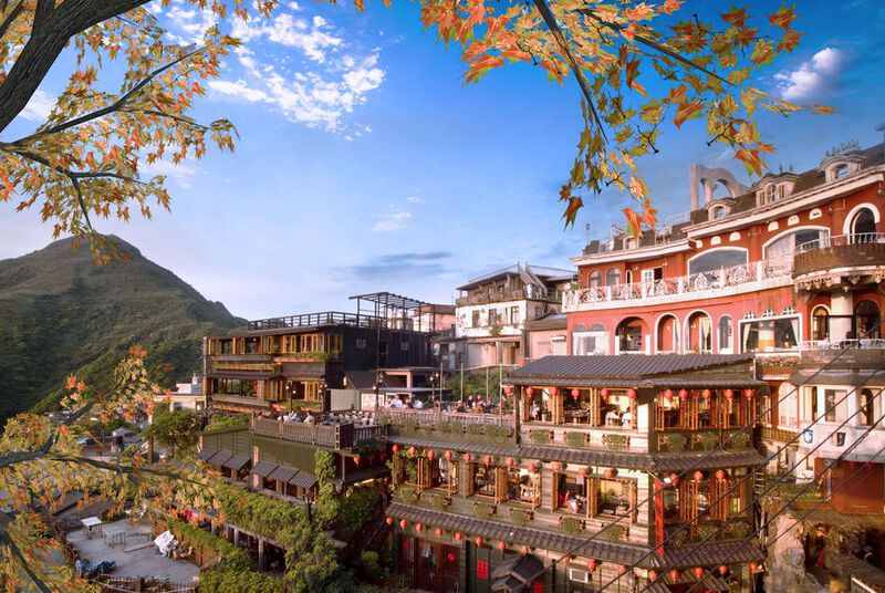 Làng cổ Cửu Phần mùa thu Làng cổ Cửu Phần mùa thu