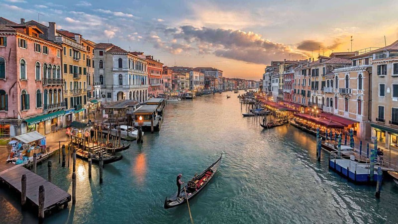 Venice dịu dàng nắng thu
