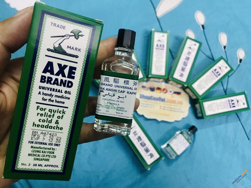 Dầu gió AXE Singapore Dầu gió AXE Singapore