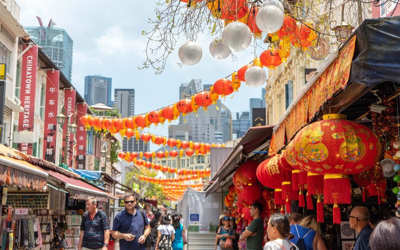 Chinatown tại Singapore Chinatown tại Singapore