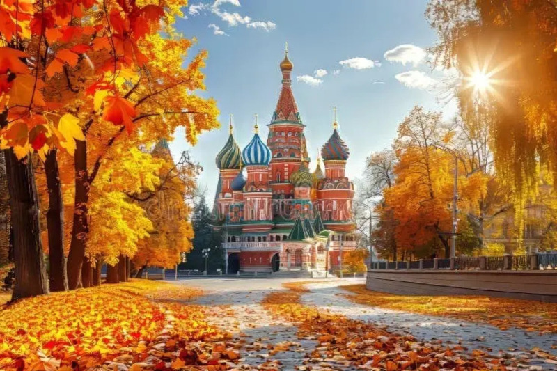 Mùa thu là thời điểm vàng để khám phá Nga