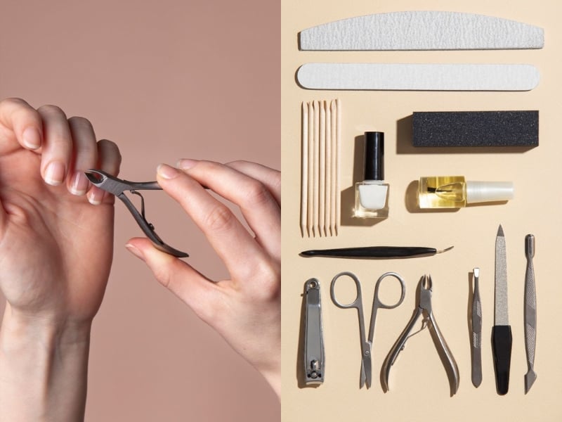 Dụng cụ làm móng như kìm, kéo được mang trong hành lý ký gửi Dụng cụ làm móng như kìm, kéo được mang trong hành lý ký gửi