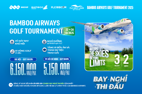 Combo ưu đãi từ Bamboo Airways Combo ưu đãi từ Bamboo Airways