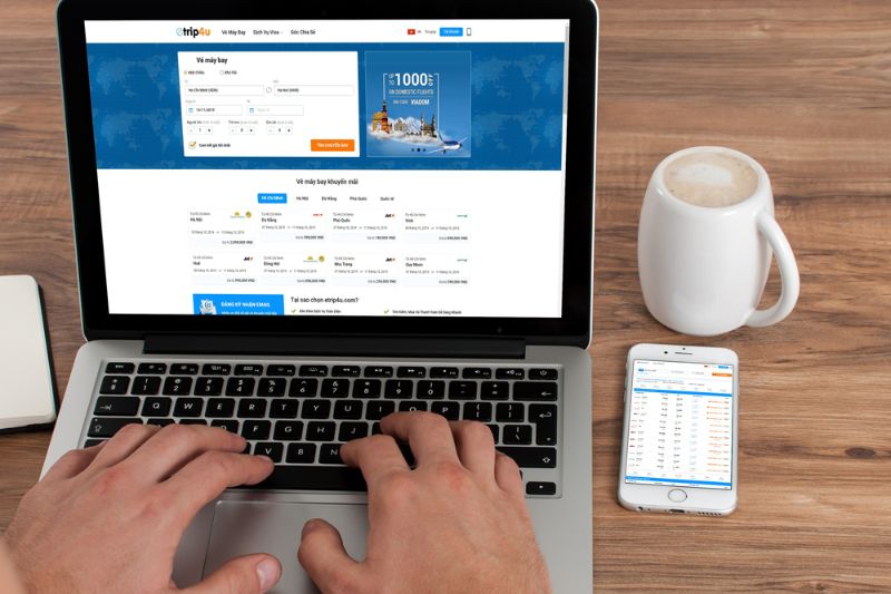 Etrip4u là website đặt vé được nhiều người yêu thích