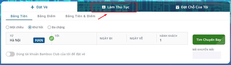 Hướng dẫn l&agrave;m thủ tục check-in trực tuyến Bamboo Airways