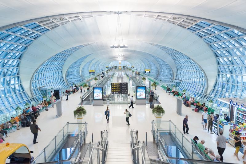 Suvarnabhumi là sân bay quốc tế lớn tại Thái Lan Suvarnabhumi là sân bay quốc tế lớn tại Thái Lan