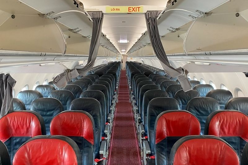 T&agrave;u bay phục vụ chặng Cần Thơ - Đ&agrave; Nẵng của Vietjet Air