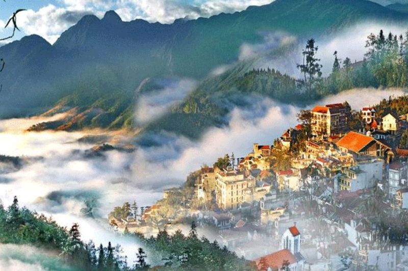 Tam Đảo mờ sương